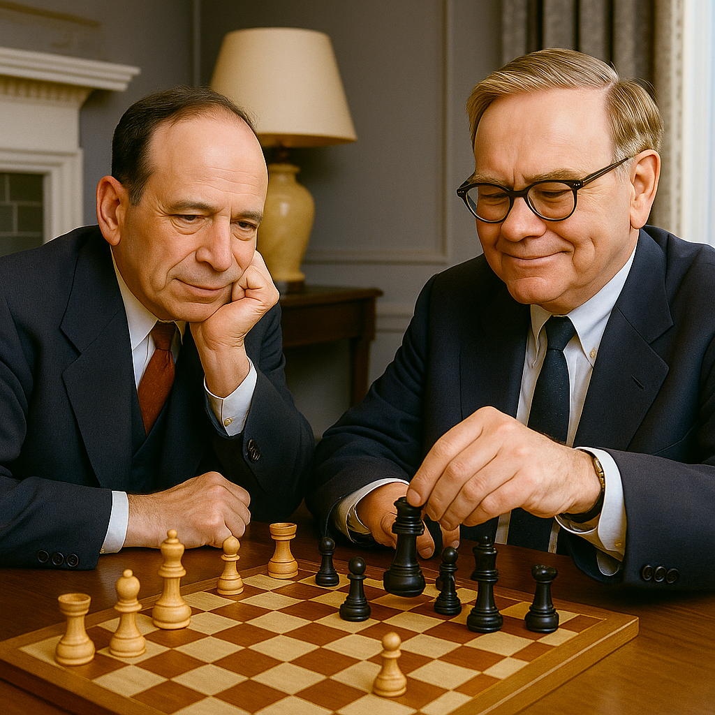 Benjamin Graham in thoughtful setting with quote
