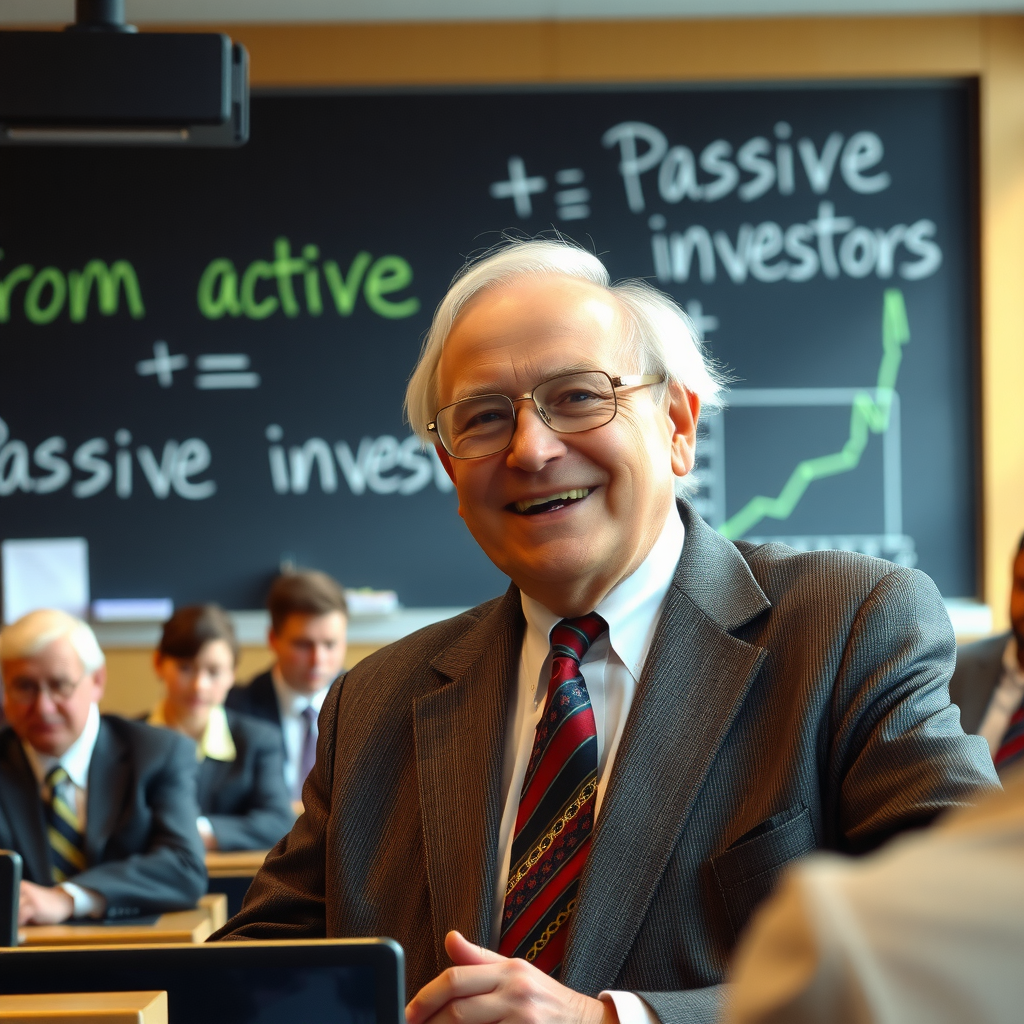 Warren Buffett with quote on profit-taking